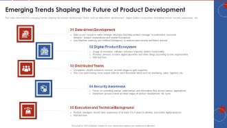 Formulating Product Development Action Plan To Enhance Client Experience Emerging Trends Shaping Infographics PDF