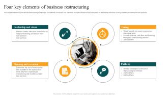 Four Key Elements Of Business Restructuring Designs PDF