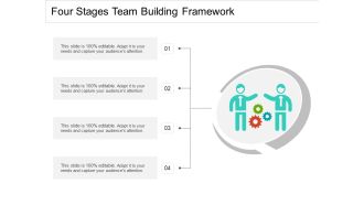 Four Stages Team Building Framework Ppt PowerPoint Presentation Portfolio Picture PDF
