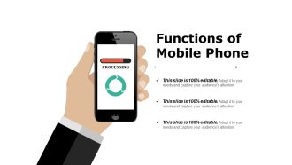Functions Of Mobile Phone Ppt PowerPoint Presentation Infographics Microsoft