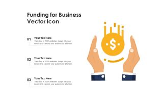 Funding For Business Vector Icon Ppt PowerPoint Presentation Styles Infographic Template PDF