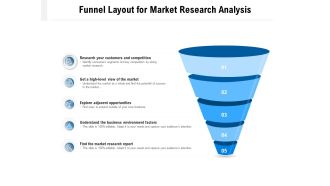 Funnel Layout For Market Research Analysis Ppt PowerPoint Presentation Inspiration Shapes PDF