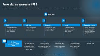 Future Of AI Text Generation GPT 3 Guidelines PDF