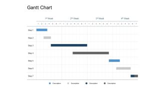 Gantt Chart Table Ppt PowerPoint Presentation Slides Example