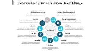 Generate Leads Service Intelligent Talent Management Co Op Reimbursement Ppt PowerPoint Presentation File Design Ideas