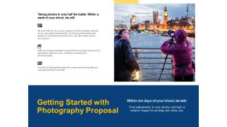 Getting Started With Photography Proposal Ppt PowerPoint Presentation File Mockup