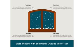 Glass Window With Snowflakes Outside Vector Icon Ppt PowerPoint Presentation Styles Sample PDF