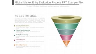 Global Market Entry Evaluation Process Ppt Example File