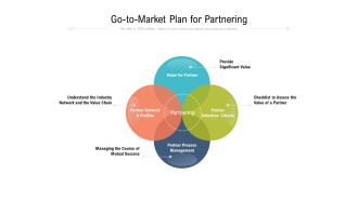 Go To Market Plan For Partnering Ppt PowerPoint Presentation File Ideas PDF