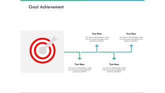 Goal Achievement And Arrows Ppt PowerPoint Presentation File Visual Aids