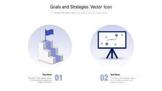 Goals And Strategies Vector Icon Ppt PowerPoint Presentation Layouts Show PDF