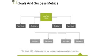 Goals And Success Metrics Ppt PowerPoint Presentation Show Slideshow