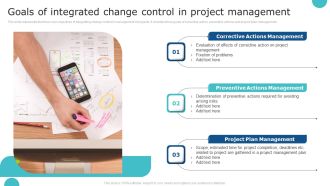 Goals Of Integrated Change Control In Project Management Icons PDF