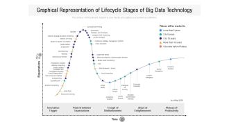 Graphical Representation Of Lifecycle Stages Of Big Data Technology Ppt PowerPoint Presentation Gallery Diagrams PDF