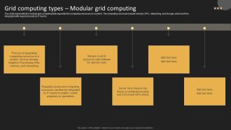 Grid Computing Types Modular Grid Computing Professional PDF