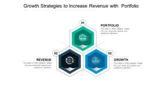 Growth Strategies To Increase Revenue With Portfolio Ppt PowerPoint Presentation File Icons PDF
