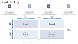 Growth Strategy Expand Startup Business Strategy Ppt Icon PDF