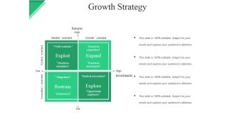 Growth Strategy Template Ppt PowerPoint Presentation Professional Slides