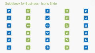 Guidebook For Business Guidebook For Business Icons Slide Structure PDF