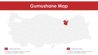 Gumushane Map PowerPoint Presentation PPT Template PDF