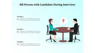 HR Person With Candidate During Interview Ppt PowerPoint Presentation Portfolio Design Ideas PDF