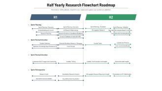 Half Yearly Research Flowchart Roadmap Information