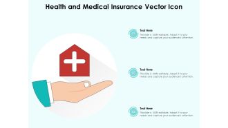 Health And Medical Insurance Vector Icon Ppt PowerPoint Presentation File Example File PDF