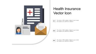 Health Insurance Vector Icon Ppt PowerPoint Presentation Summary Model