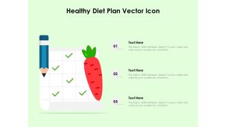 Healthy Diet Plan Vector Icon Ppt PowerPoint Presentation Icon Diagrams PDF