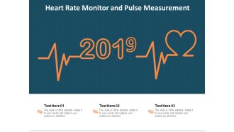 Heart Rate Monitor And Pulse Measurement Ppt PowerPoint Presentation File Slide