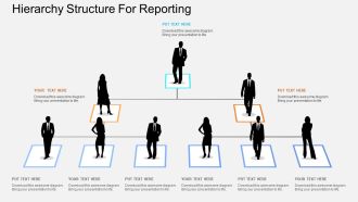 Hierarchy Structure For Reporting Powerpoint Templates