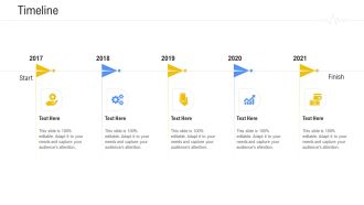 Hospital Management System Timeline Background PDF