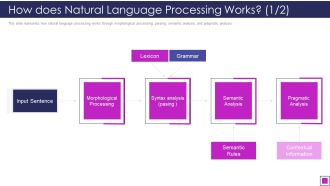 How Does Natural Language Processing Works Ppt Pictures Display PDF