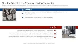 How To Evaluate And Develop The Organizational Value Of IT Service Plan For Execution Of Communication Topics PDF