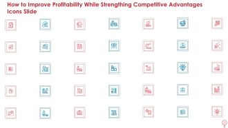 How To Improve Profitability While Strengthing Competitive Advantages Icons Slide Introduction PDF