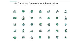 Hr Capacity Development Icons Slide Ppt Powerpoint Presentation Layouts Structure