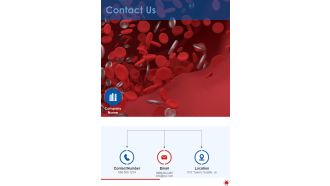 Human Body Cell Examination Project Proposal Contact Us One Pager Sample Example Document