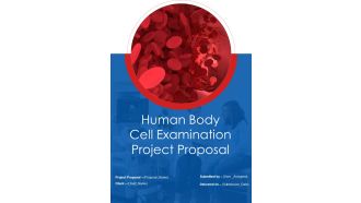 Human Body Cell Examination Project Proposal Example Document Report Doc Pdf Ppt
