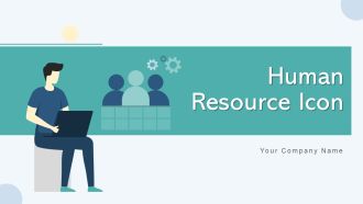 Human Resource Icon Business Inventory Ppt PowerPoint Presentation Complete Deck With Slides