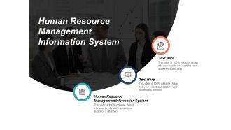 Human Resource Management Information System Ppt PowerPoint Presentation Summary Design Templates Cpb
