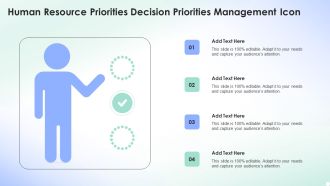 Human Resource Priorities Decision Priorities Management Icon Inspiration PDF