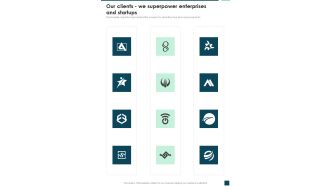 IP Telephony Our Clients We Superpower Enterprises And Startups One Pager Sample Example Document