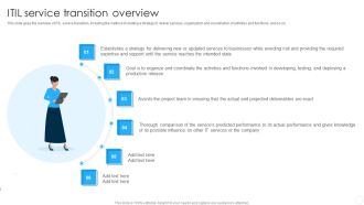 IT Infrastructure Library Methodology Implementation ITIL Service Transition Overview Themes PDF