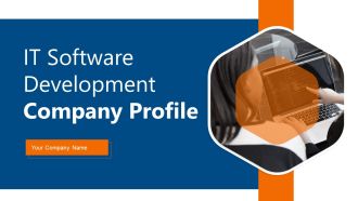 IT Software Development Company Profile Ppt PowerPoint Presentation Complete Deck With Slides