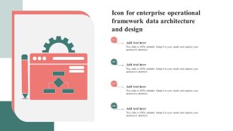 Icon For Enterprise Operational Framework Data Architecture And Design Rules PDF