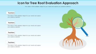 Icon For Tree Root Evaluation Approach Structure PDF