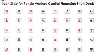Icon Slide For Pendo Venture Capital Financing Pitch Deck Microsoft PDF