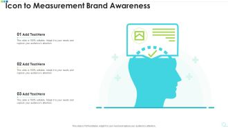 Icon To Measurement Brand Awareness Structure PDF