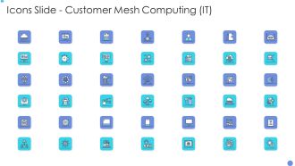 Icons Slide Customer Mesh Computing It Graphics PDF