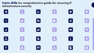 Icons Slide For Comprehensive Guide For Ensuring IT Infrastructure Security Inspiration PDF